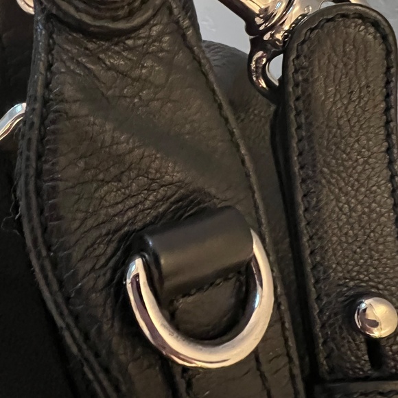 XL GUCCI ICON BIT Pebble Leather Black HOBO & Cross-body Bag - Picture 11 of 17